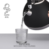 Electric Kettle 1.8L Retro Style Stainless Steel Water Kettle Cordless Tea Kettle with LED Indicator