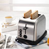 2-Slice Toaster Stainless Steel Toaster with 6 Bread Shade Setting Wide Slot