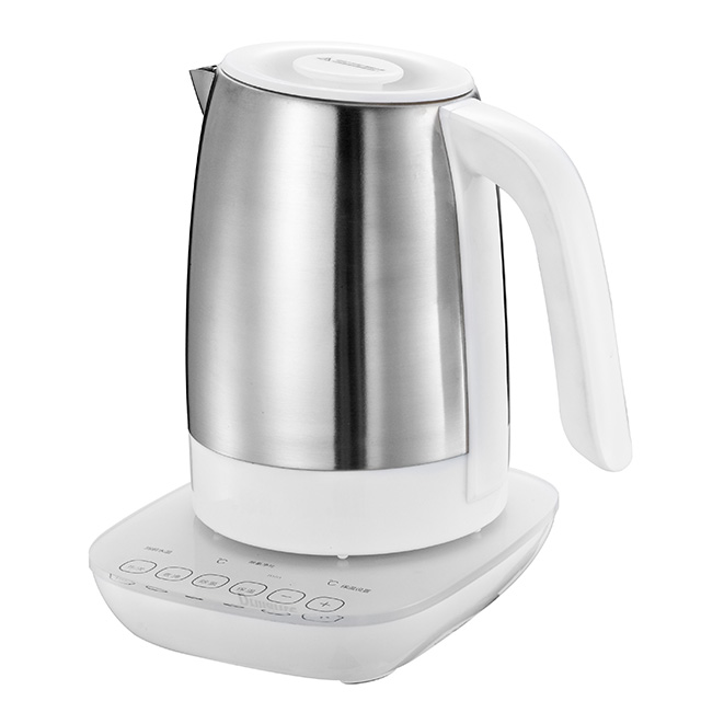 Electric Kettle 1.0L Electric Milk Modulator Stainless Steel Water Kettle Multy-Use Cordless Digital Kettle