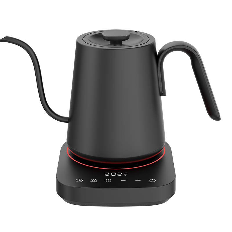 Digital Kettle 0.8L Gooseneck Pour Over Kettle for Coffee & Tea Stainless Steel Coffee Kettle with Temperature Control