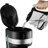 YK-C08 10-Cup Programmable LED display drip coffee maker with glass carafe 